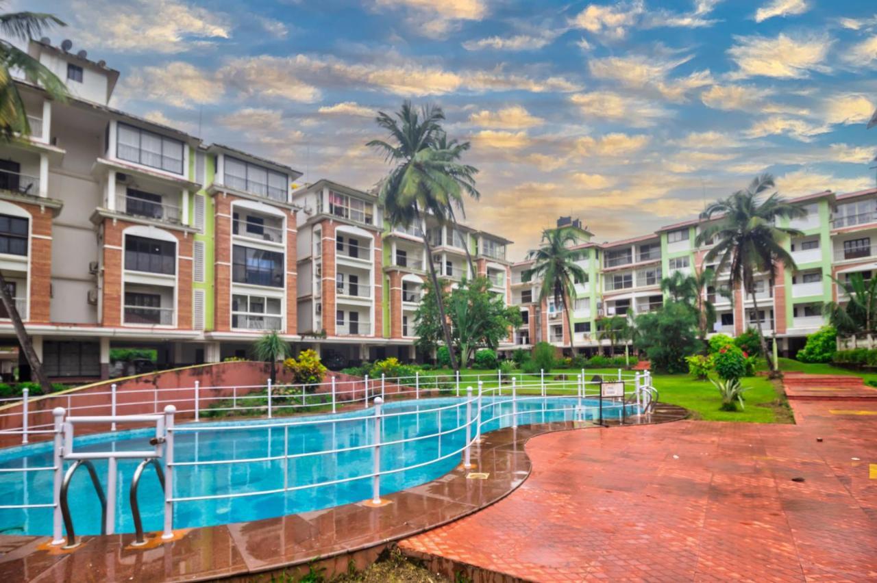 Amazing Pool View Candolim Goa 2Bhk Apartment Dış mekan fotoğraf