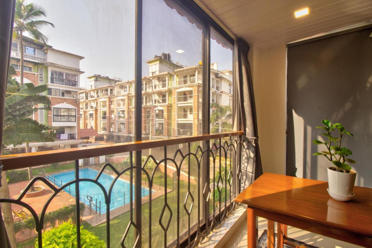 Amazing Pool View Candolim Goa 2Bhk Apartment Dış mekan fotoğraf