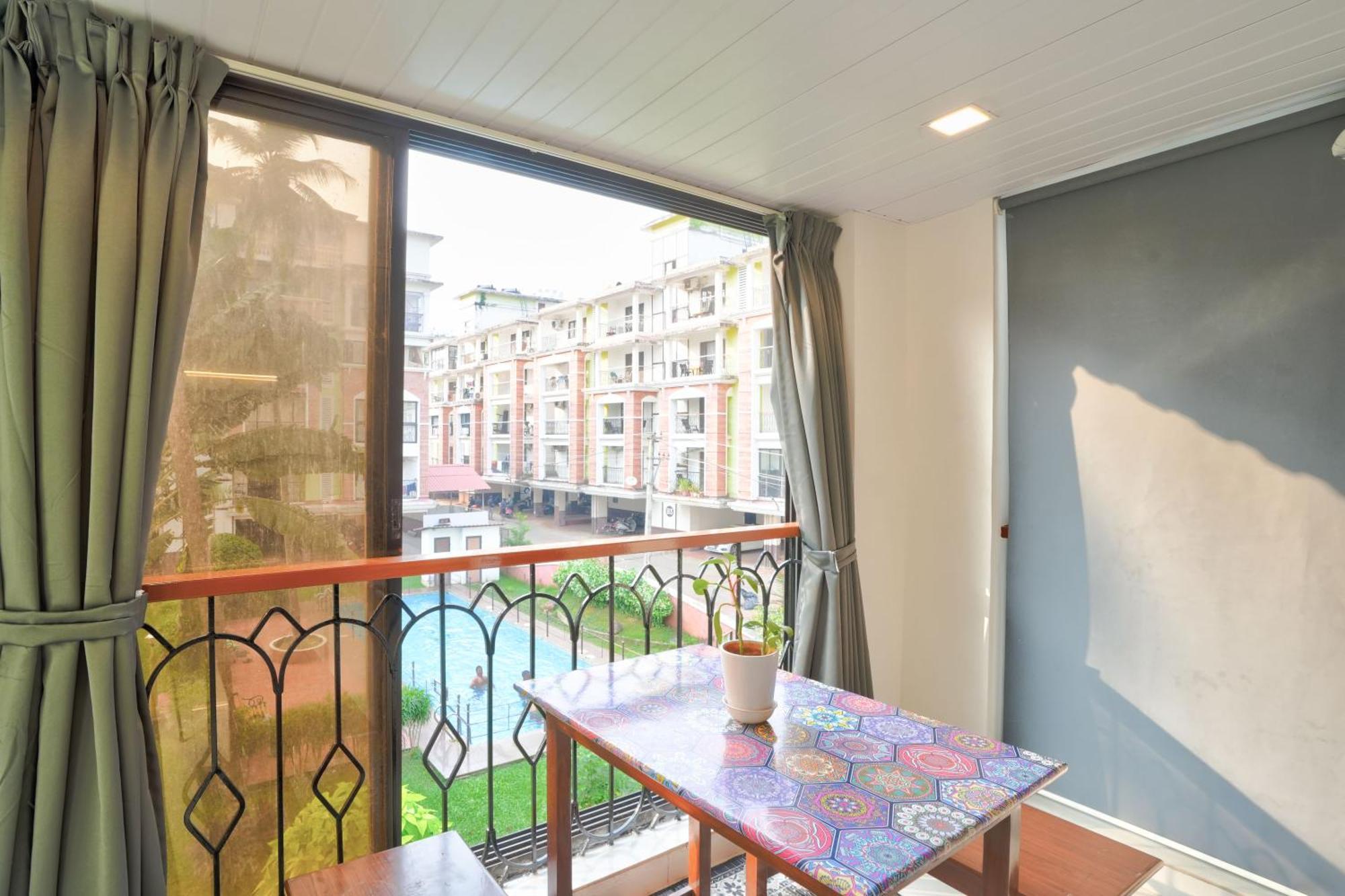 Amazing Pool View Candolim Goa 2Bhk Apartment Dış mekan fotoğraf
