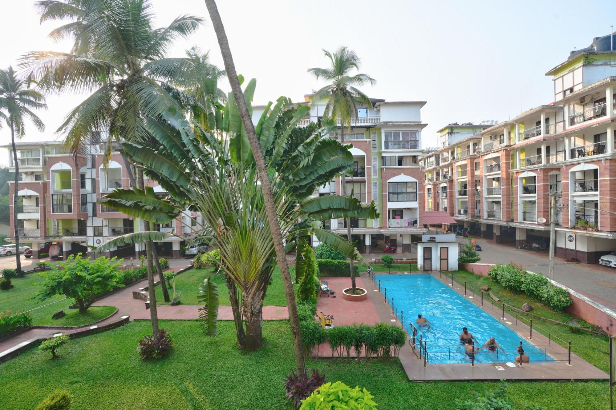 Amazing Pool View Candolim Goa 2Bhk Apartment Dış mekan fotoğraf