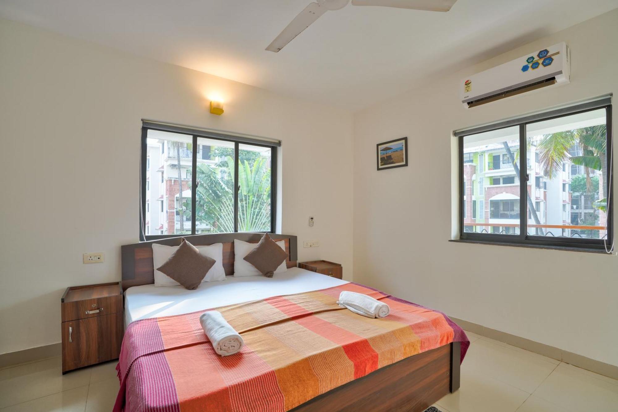 Amazing Pool View Candolim Goa 2Bhk Apartment Dış mekan fotoğraf